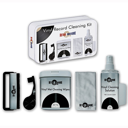 VINYL RECORD CLEANING KIT - RETRO MUSIQUE - ACC