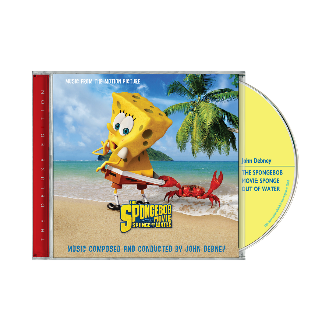SPONGEBOB MOVIE : SPONGE OUT OF WATER - SOUNDTRACK : SCORE (9 BONUS TRACKS) - CD