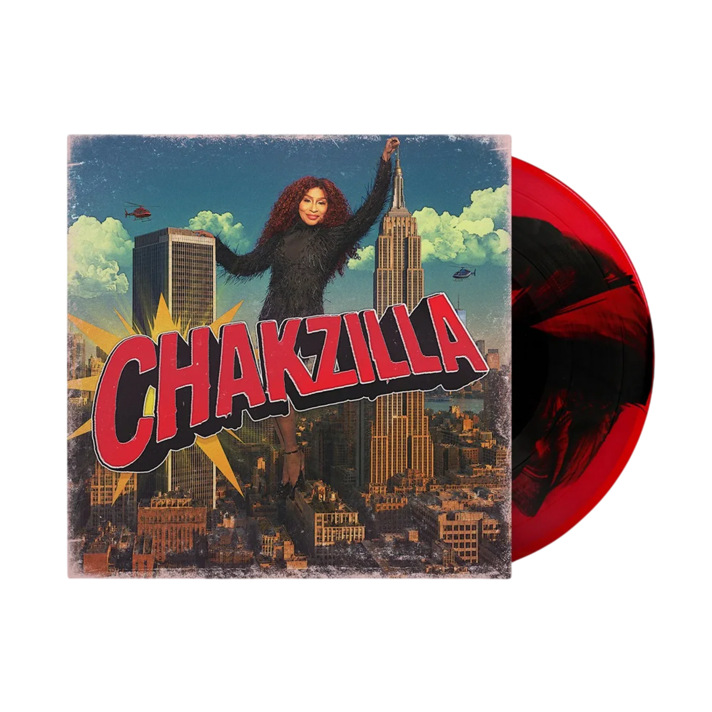 KHAN, CHAKA - CHAKZILLA: RED/BLACK VINYL - LP
