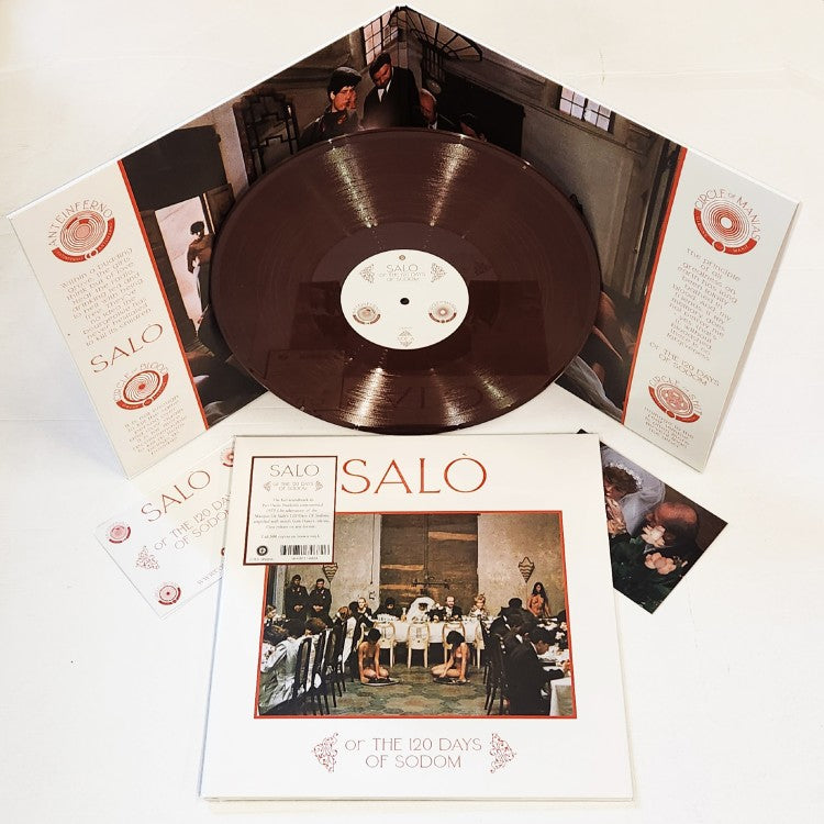 MORRICONE, ENNIO / VARIOUS - SALO OR THE 120 ... : SOUNDTRACK (BROWN) - LP