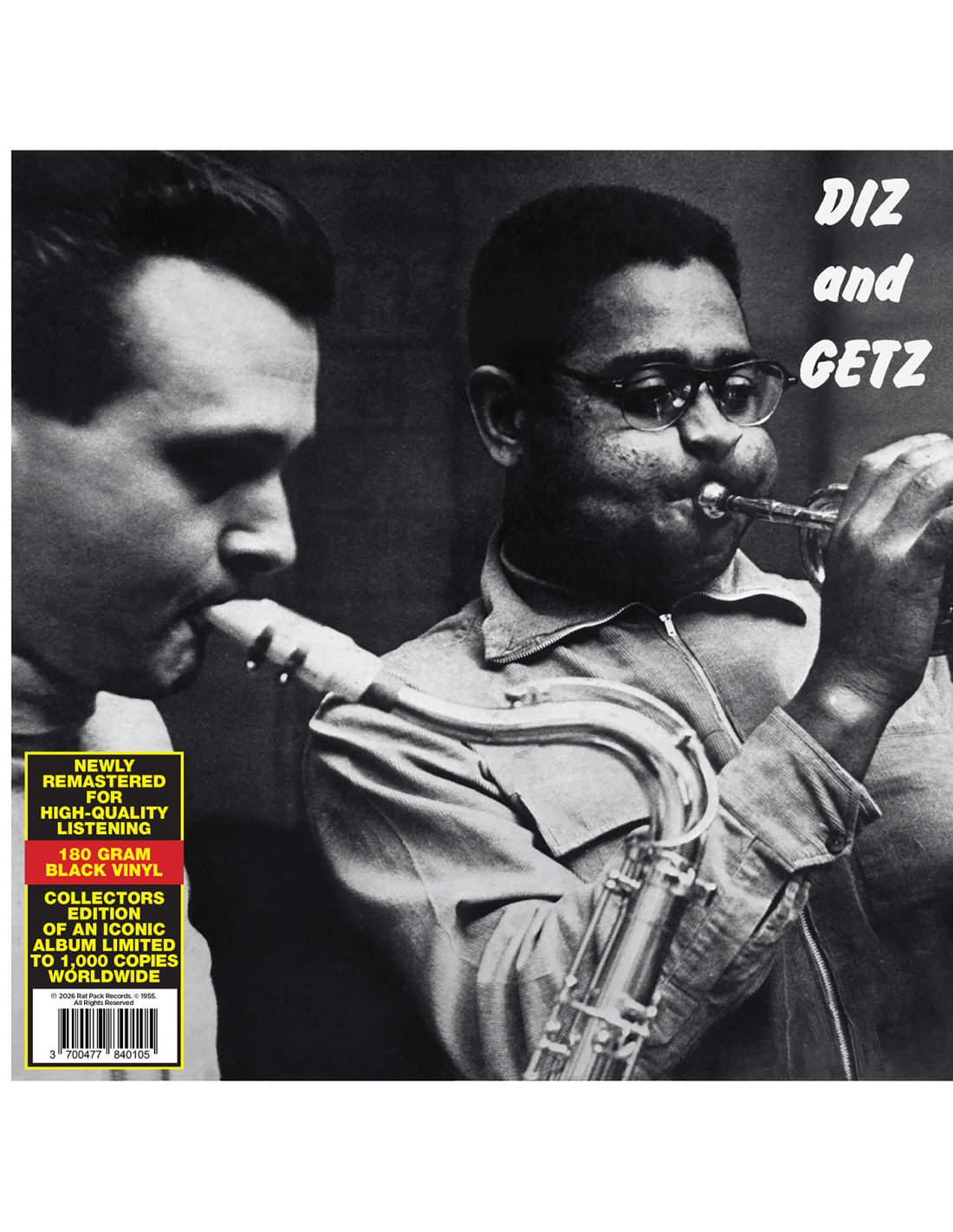 GILLESPIE, DIZZY & STAN GETZ - DIZ & GETZ : 180 GRAM VINYL - LP