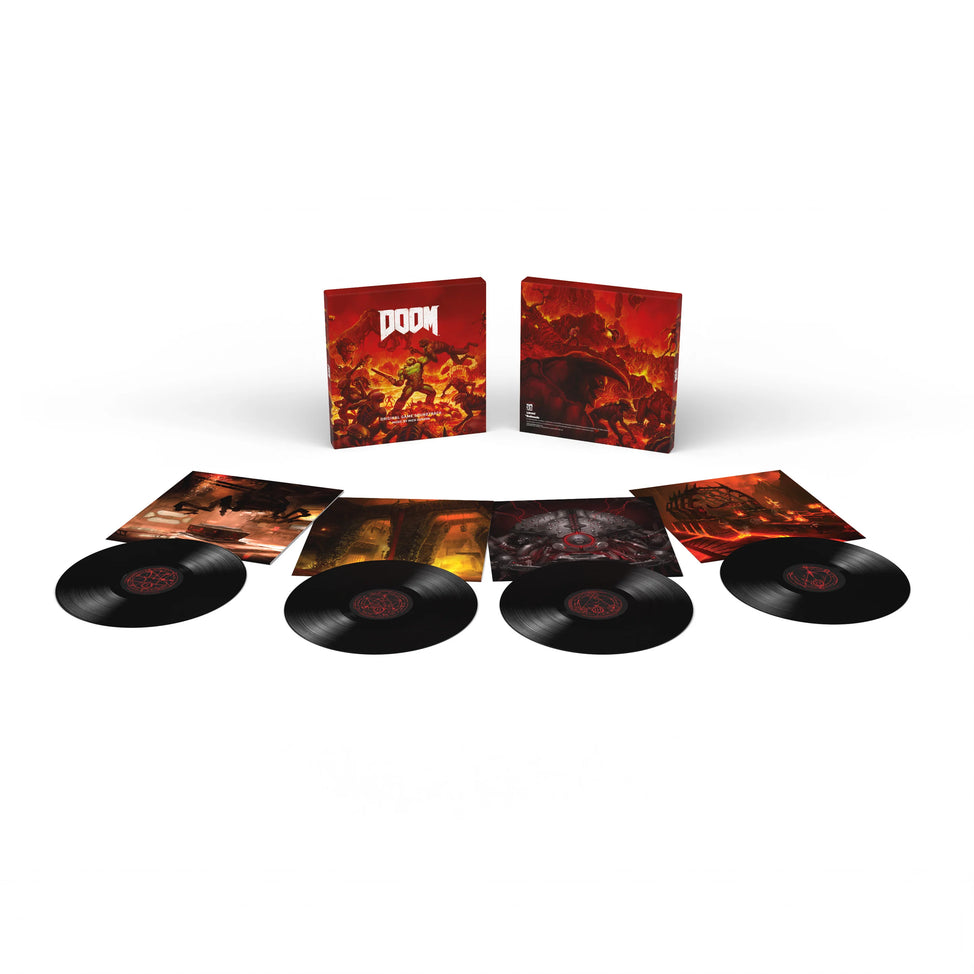 DOOM (2016) - SOUNDTRACK : COMPLETE 4LP (2027 REISSUE) - LP
