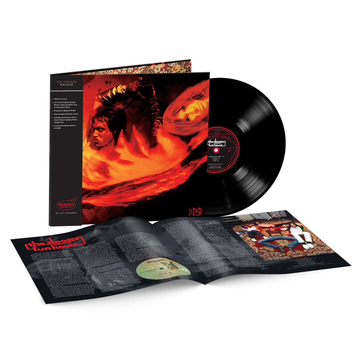 STOOGES - FUN HOUSE : RHINO HIGH FIDELITY - LP