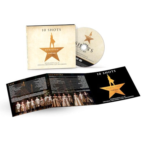 HAMILTON - 10 SHOTS (HIGHLIGHTS): ORIGINAL BROADWAY - CD