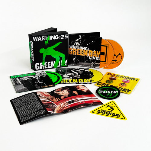 GREEN DAY - WARNING : 4CD DELUXE EDITION (2025) - CD