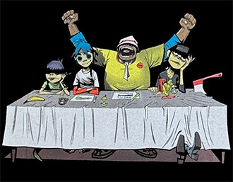 GORILLAZ - DINNER TABLE : MEDIUM - TSH
