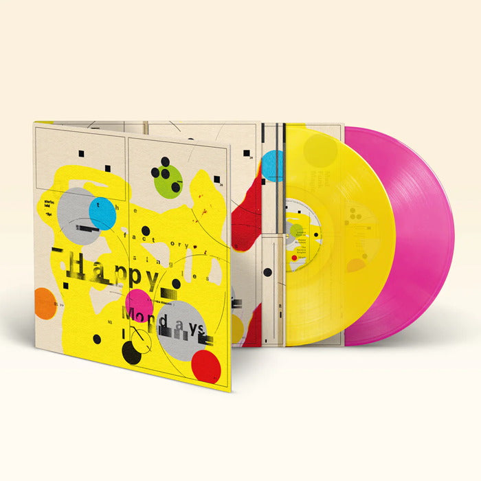 HAPPY MONDAYS - FACTORY SINGLES : BEST OF (COLOURED 2LP) - LP