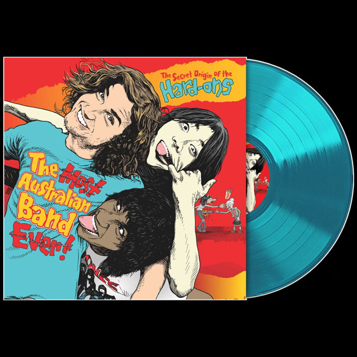 HARD-ONS - MOST AUSTRALIAN BAND EVER! : TEAL VINYL - LP