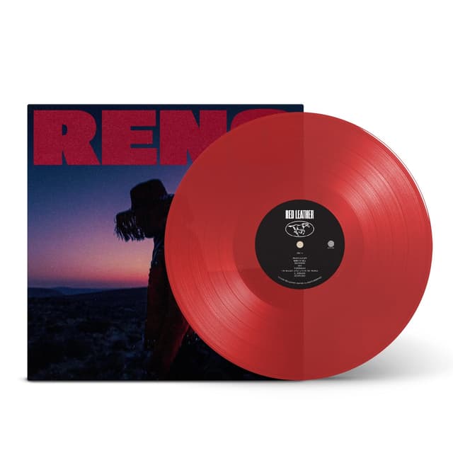 RED LEATHER - RENO : RED VINYL - LP