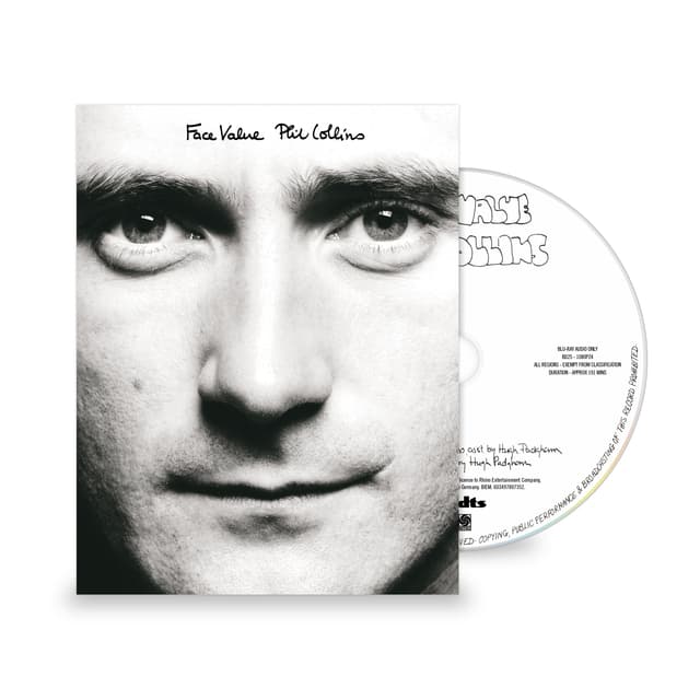 COLLINS, PHIL - FACE VALUE : DOLBY ATMOS + 5.1 + STEREO - BR