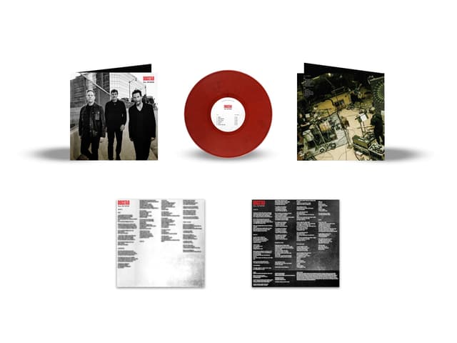 DOGSTAR - ALL IN NOW : OPAQUE RED MARBLE VINYL - LP