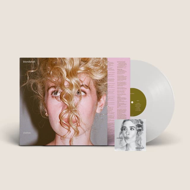 BLONDSHELL - VIOLINS : CLEAR VINYL - LP