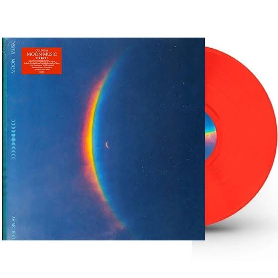 COLDPLAY - MOON MUSIC : RED VINYL - LP