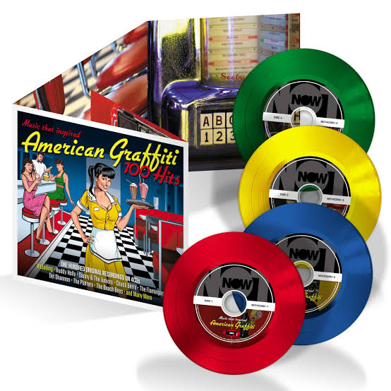 VARIOUS - AMERICAN GRAFFITI 100 HITS: 4CD SET - CD