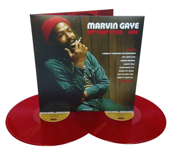 GAYE, MARVIN - LET'S GET IT ON LIVE : RED 2LP SET - LP