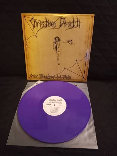 CHRISTIAN DEATH - ONLY THEATRE OF PAIN : VIOLET VINYL - LP