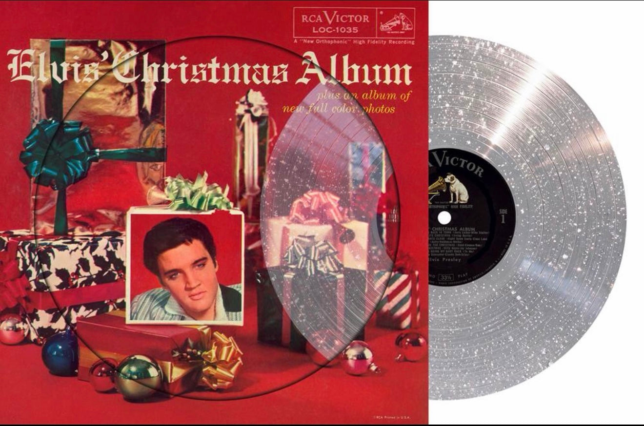 PRESLEY, ELVIS - ELVIS' CHRISTMAS ALBUM : LIQUID FILLED - LP