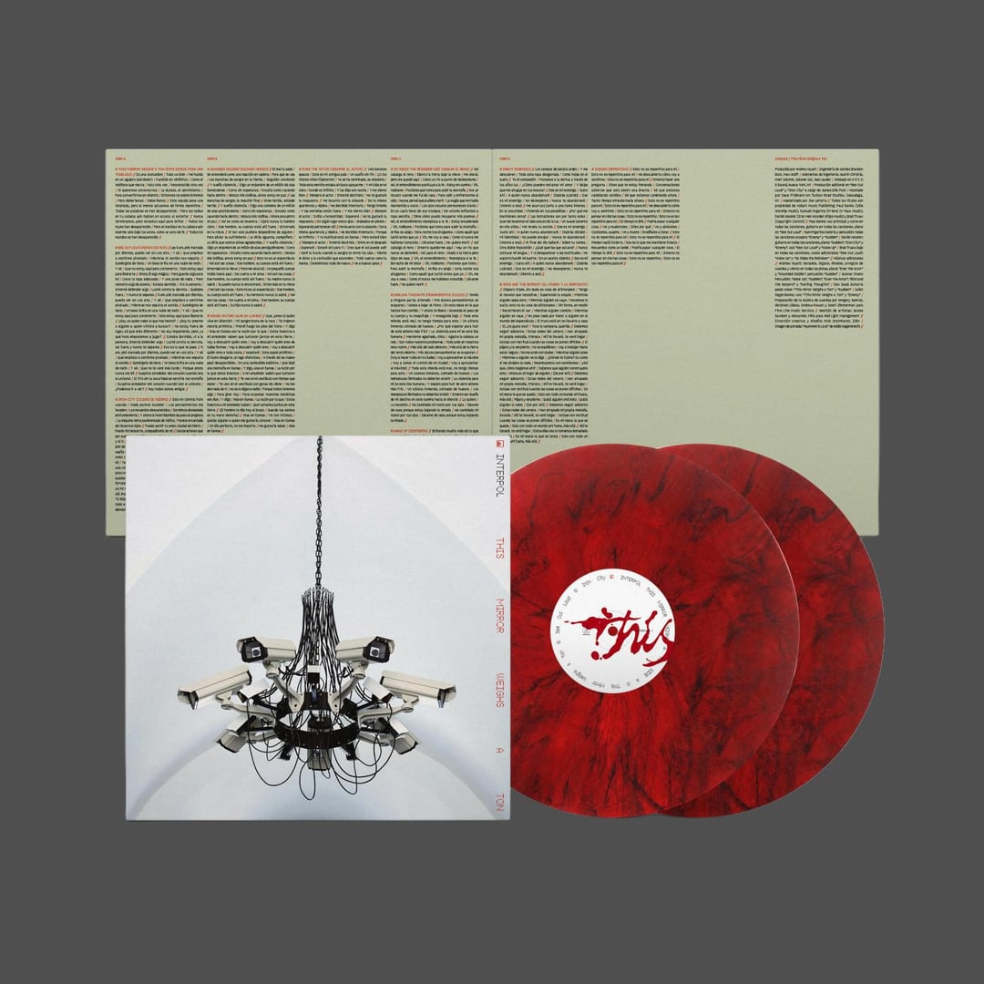 INTERPOL - THIS MIRROR WEIGHS A TON : SPANISH 2LP - LP
