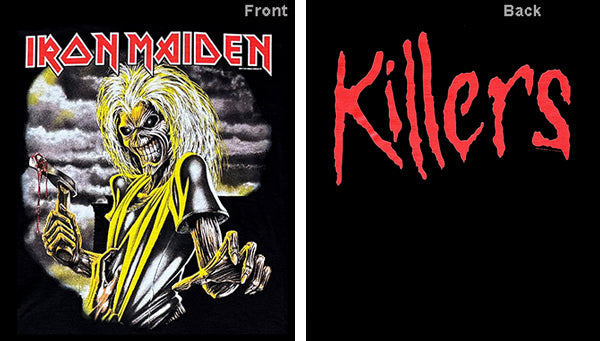 IRON MAIDEN - KILLERS : MEDIUM - TSH