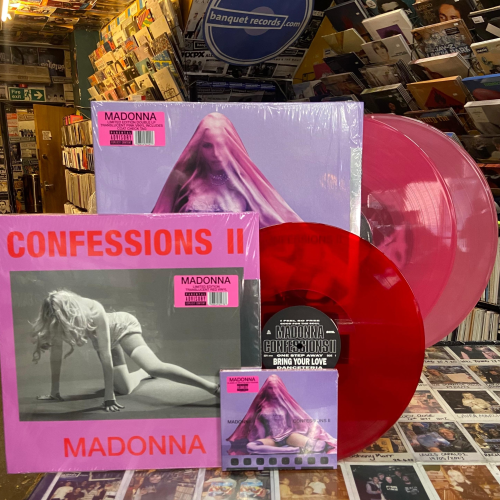 MADONNA - CONFESSIONS II : WHITE VINYL - LP