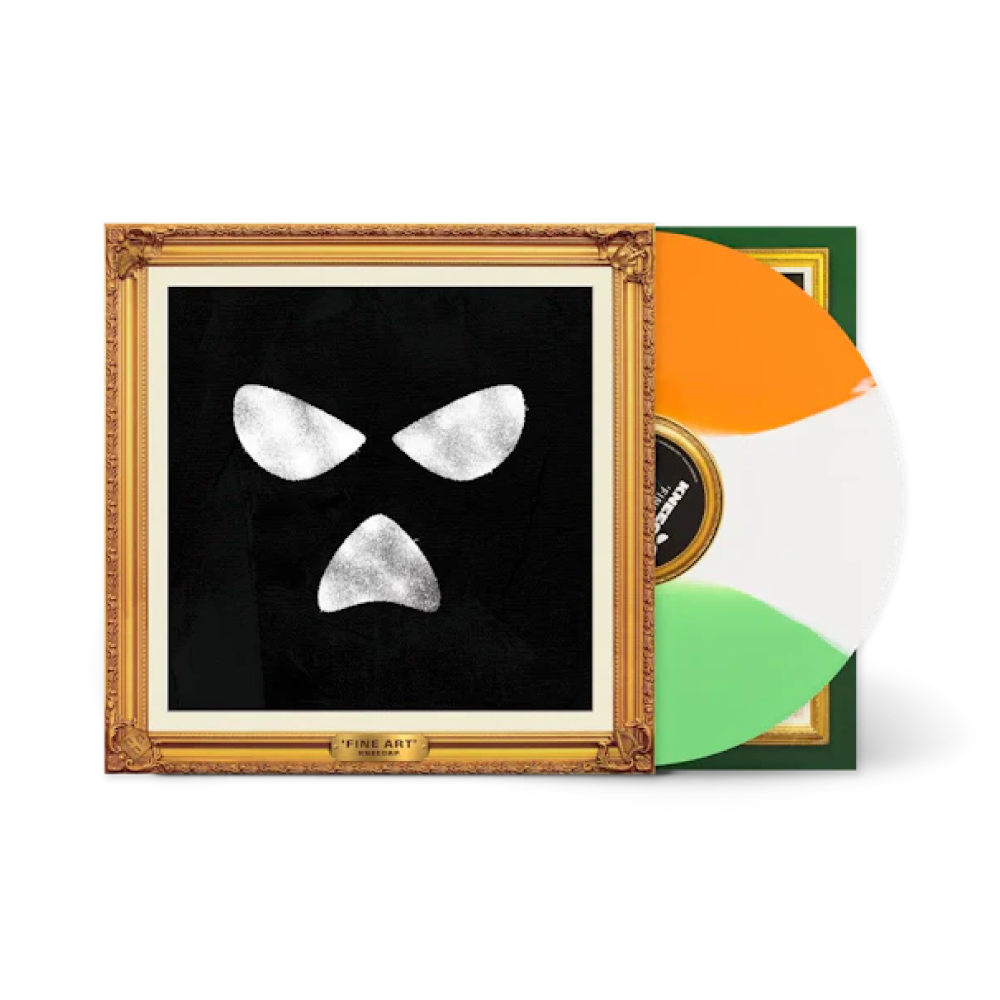 KNEECAP - FINE ART : GREEN WHITE & ORANGE VINYL - LP