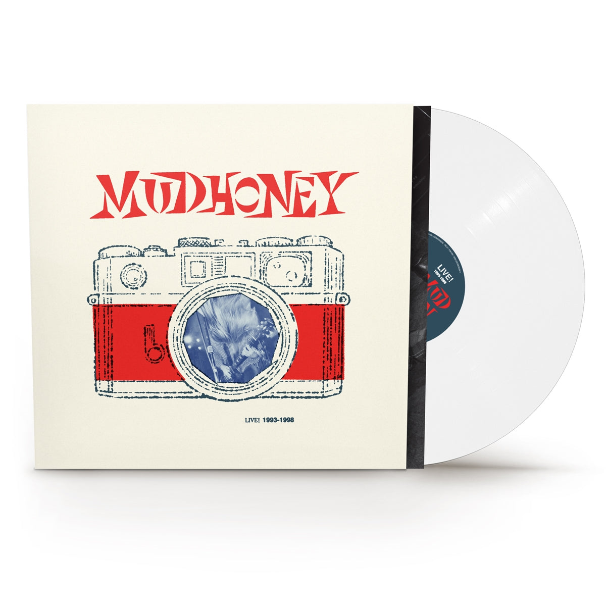 MUDHONEY - LIVE! 1993 - 1998 : WHITE VINYL - LP