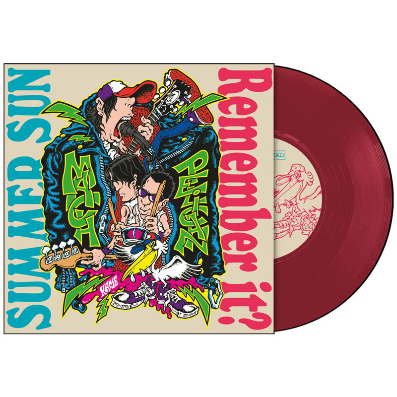 MACH PELICAN - SECRET SESSION : TRANSLUCENT RED VINYL - 7