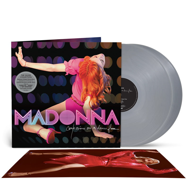 MADONNA - CONFESSIONS ON A DANCE FLOOR : SILVER - LP