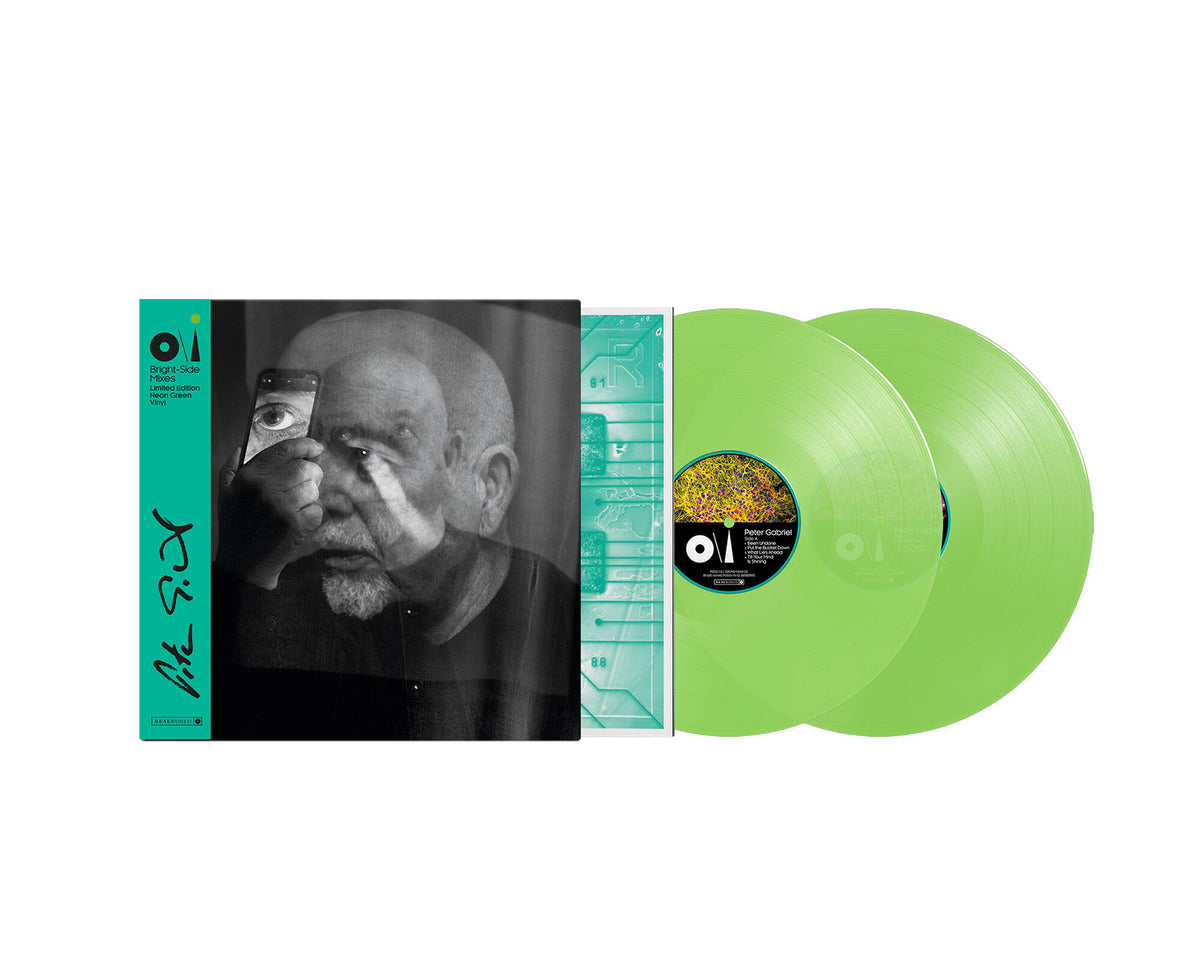 GABRIEL, PETER - O/I : BRIGHT-SIDE MIX (GREEN NEON 2LP) - LP