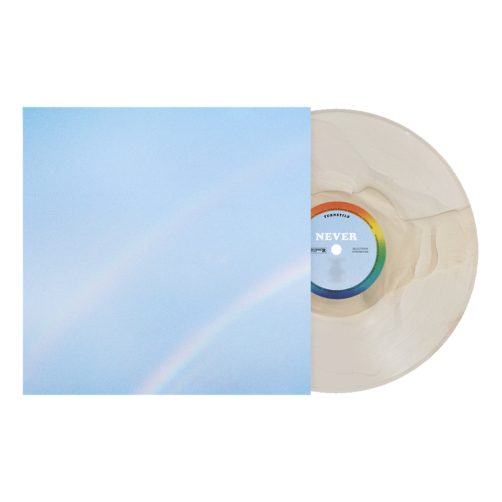 TURNSTILE - NEVER ENOUGH : SNOW VINYL - LP