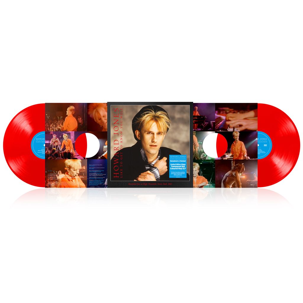 JONES, HOWARD - LIKE TO GET TO KNOW YOU WELL RED 2LP SET - LP