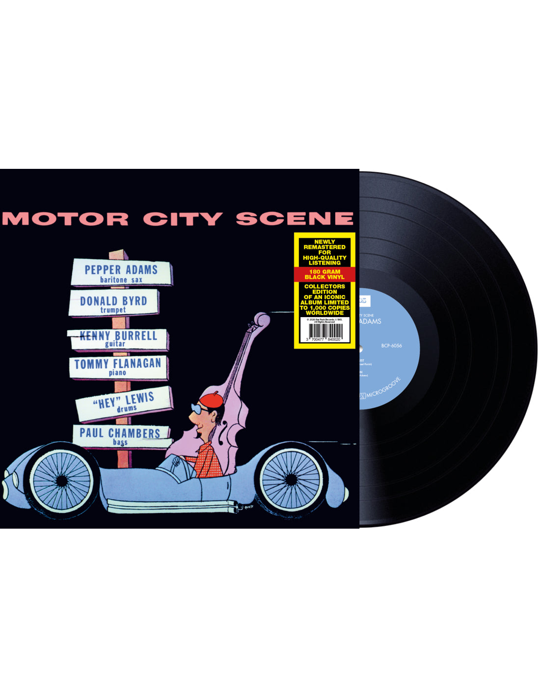 ADAMS, PEPPER & DONALD BYRD - MOTOR CITY SCENE : 180 GRAM VINYL - LP