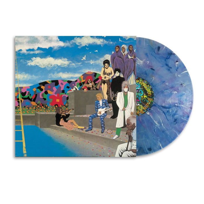 PRINCE - AROUND THE WORLD IN A DAY : BLUE MARBLED - LP