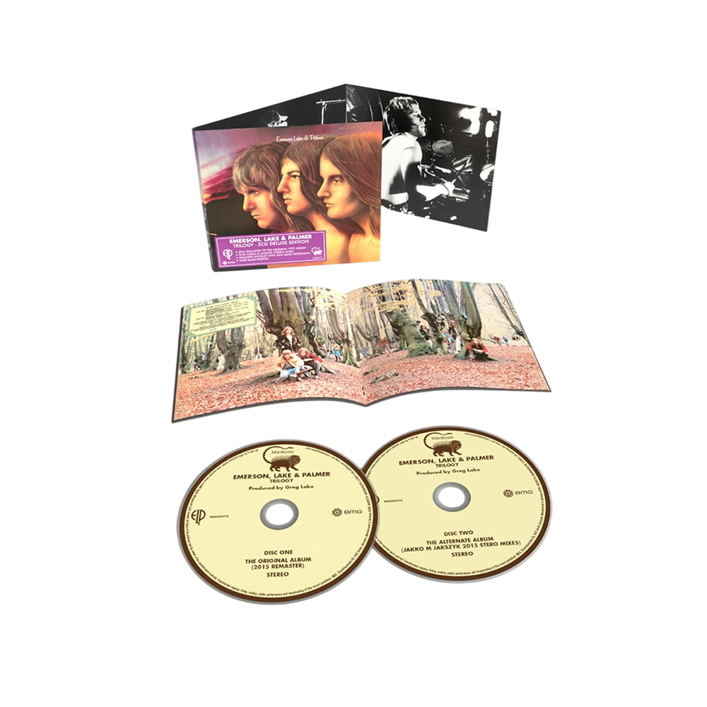 EMERSON LAKE & PALMER - TRILOGY : 2CD DELUXE EDITION - CD