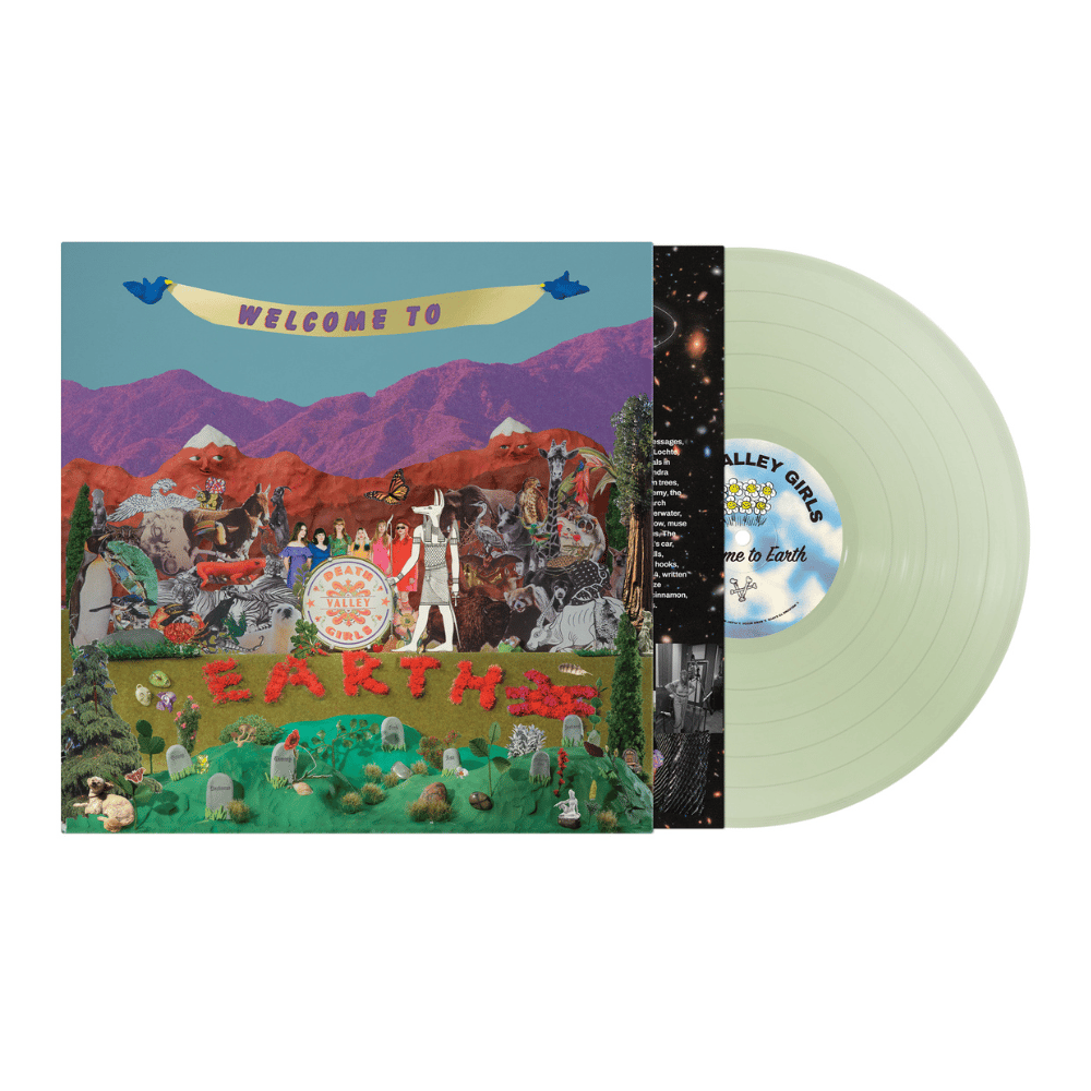 DEATH VALLEY GIRLS - WELCOME TO EARTH: COKE BOTTLE GREEN - LP