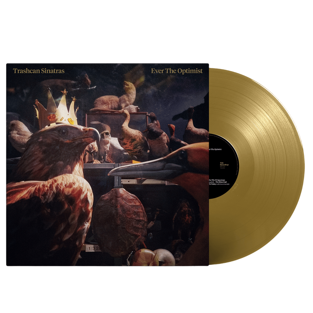 TRASHCAN SINATRAS - EVER THE OPTIMIST : GOLDFINCH GOLD VINYL - LP