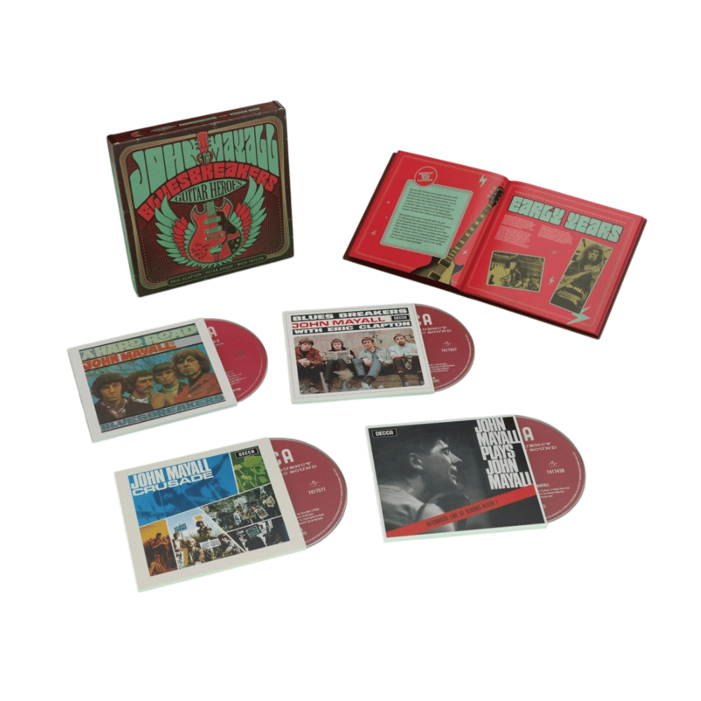 MAYALL, JOHN & THE BLUESBREAKERS - GUITAR HEROES: DECCA YEARS (4 X SACD) - SCD