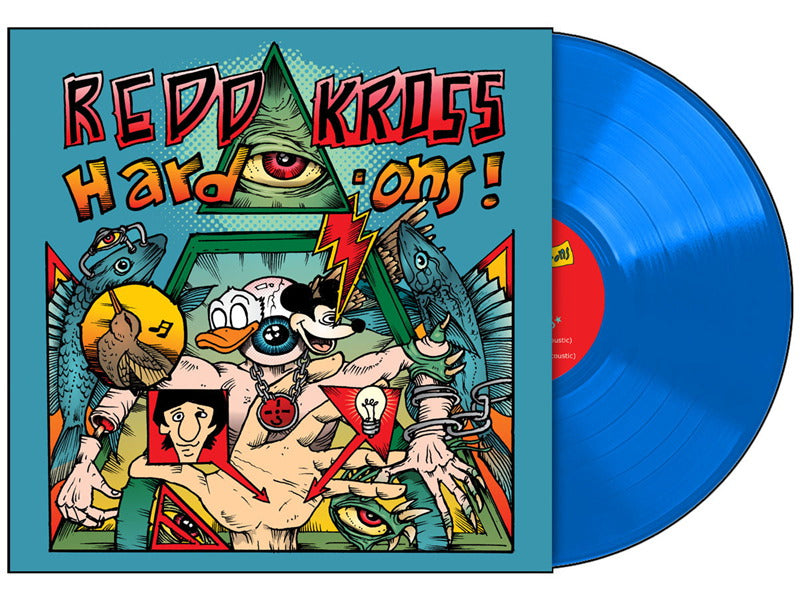 REDD KROSS/ HARD-ONS - AUSTRALIAN TOUR EP : BLUE VINYL - LP