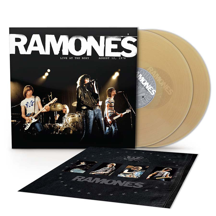 RAMONES - LIVE AT THE ROXY : TRANSLUCENT TAN 2LP - LP
