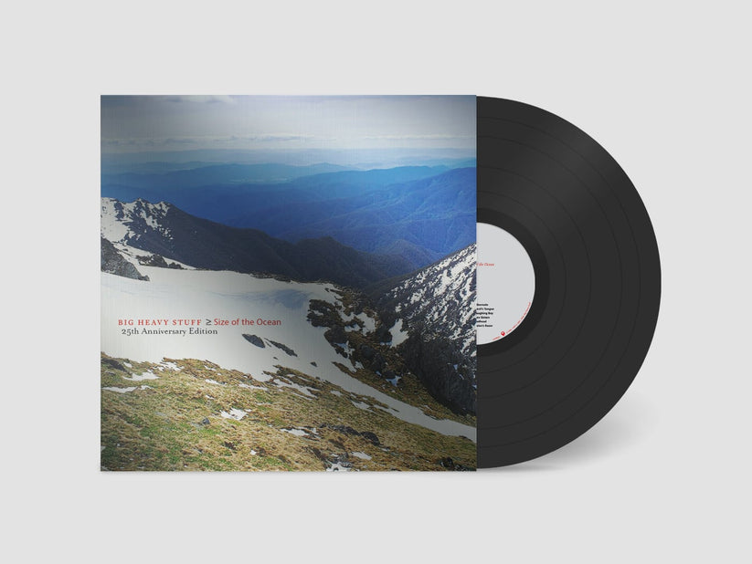 BIG HEAVY STUFF - SIZE OF THE OCEAN: BLACK VINYL - LP