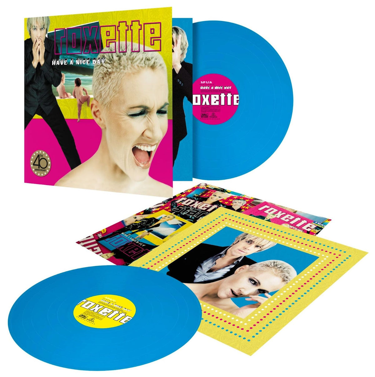 ROXETTE - HAVE A NICE DAY : BLUE 2LP SET (2026) - LP