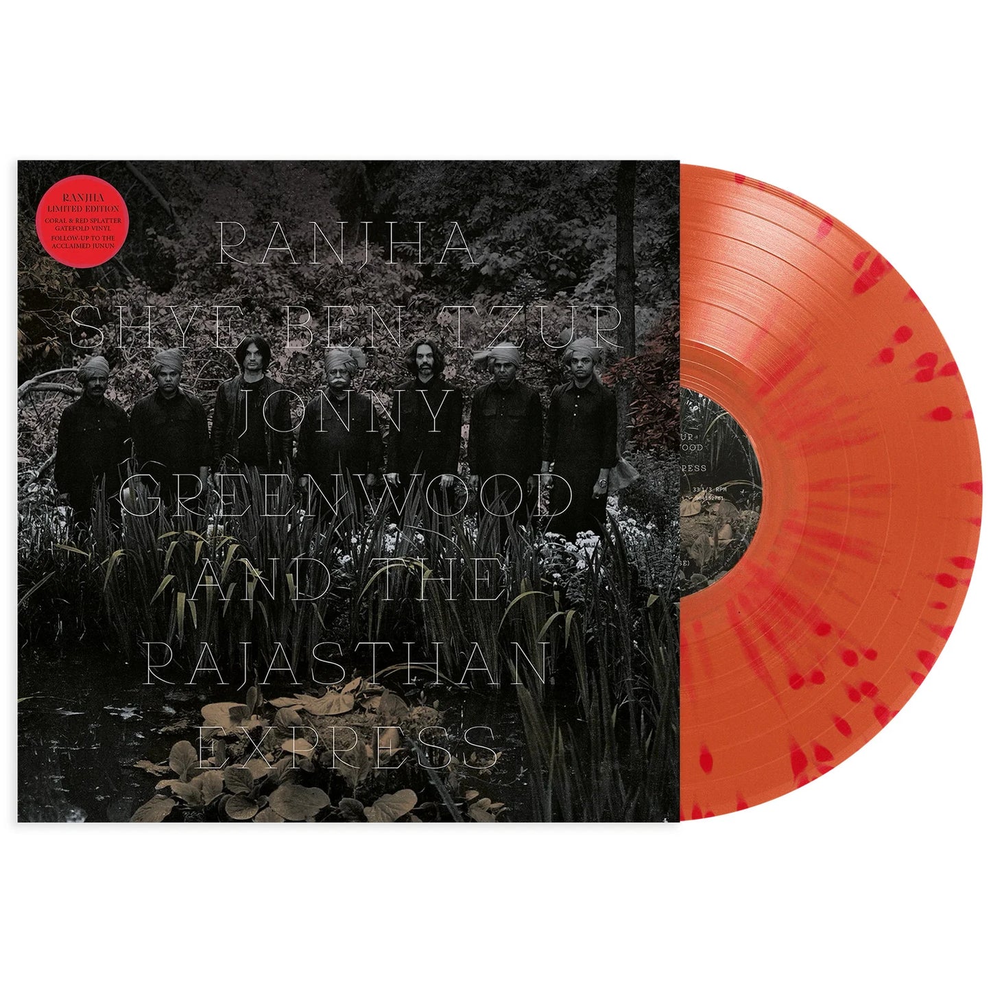 GREENWOOD, JONNY / SHYE BEN-TZUR - RANJHA : RED & ORANGE SPLATTER VINYL - LP