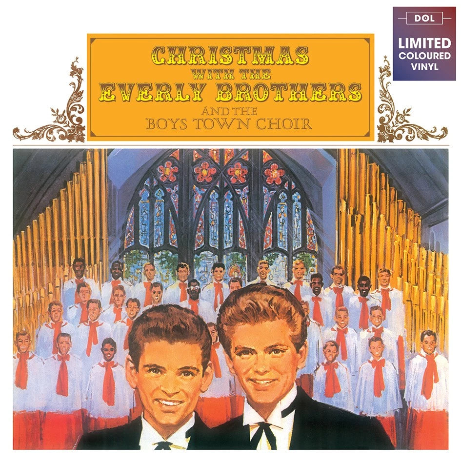 EVERLY BROTHERS - CHRISTMAS WITH.. : COLOURED VINYL - LP