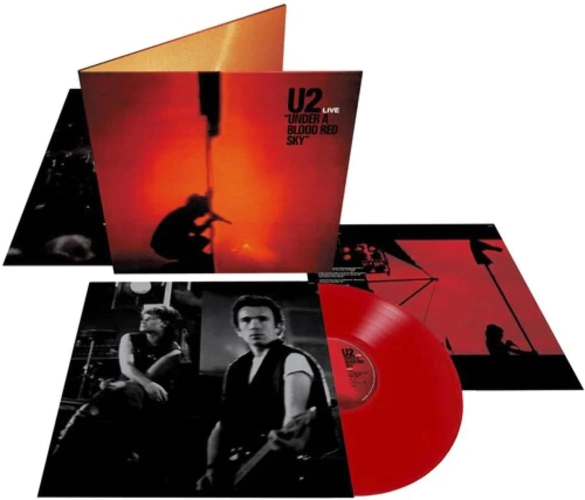 U2 - UNDER A BLOOD RED SKY : RED VINYL - LP