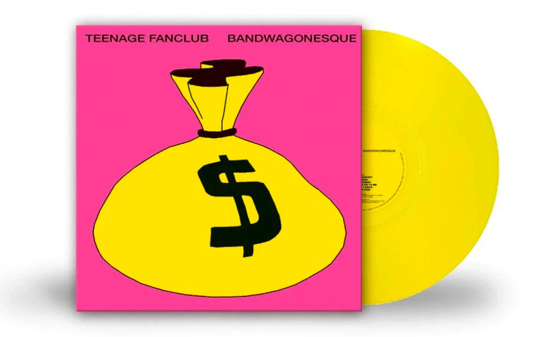 TEENAGE FANCLUB - BANDWAGONESQUE : YELLOW VINYL (2023) - LP