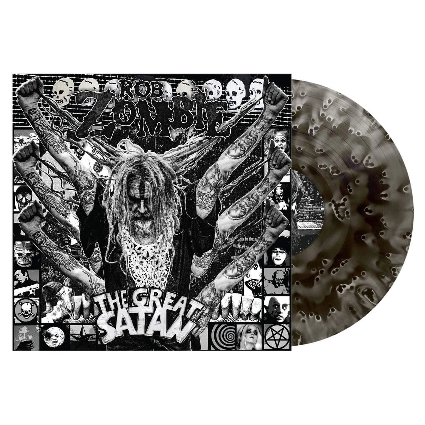 ZOMBIE, ROB - GREAT SATAN : GHOSTLY BLACK VINYL - LP