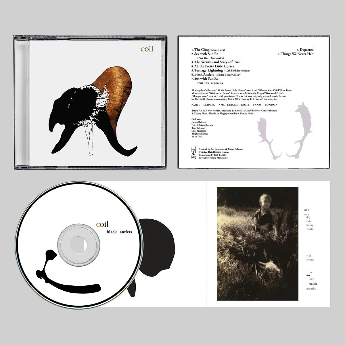 COIL - BLACK ANTLERS - CD