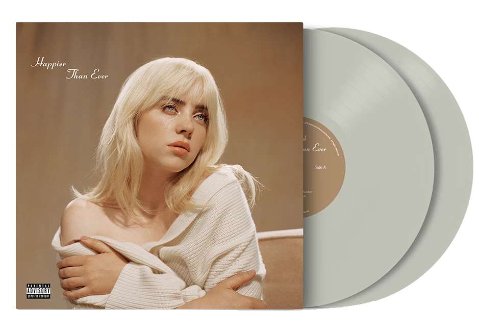 EILISH, BILLIE - HAPPIER THAN EVER : COOL GREY 2LP SET - LP