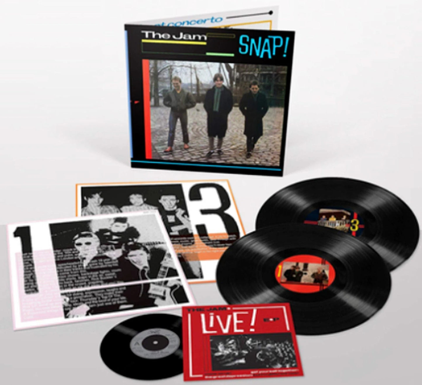 JAM - SNAP! : 2LP + 7" EP REMASTER - LP