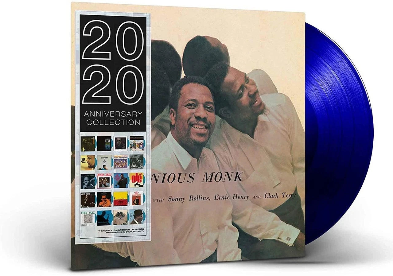 MONK, THELONIOUS & SONNY ROLLINS - BRILLIANT CORNERS : BLUE VINYL MONO - LP